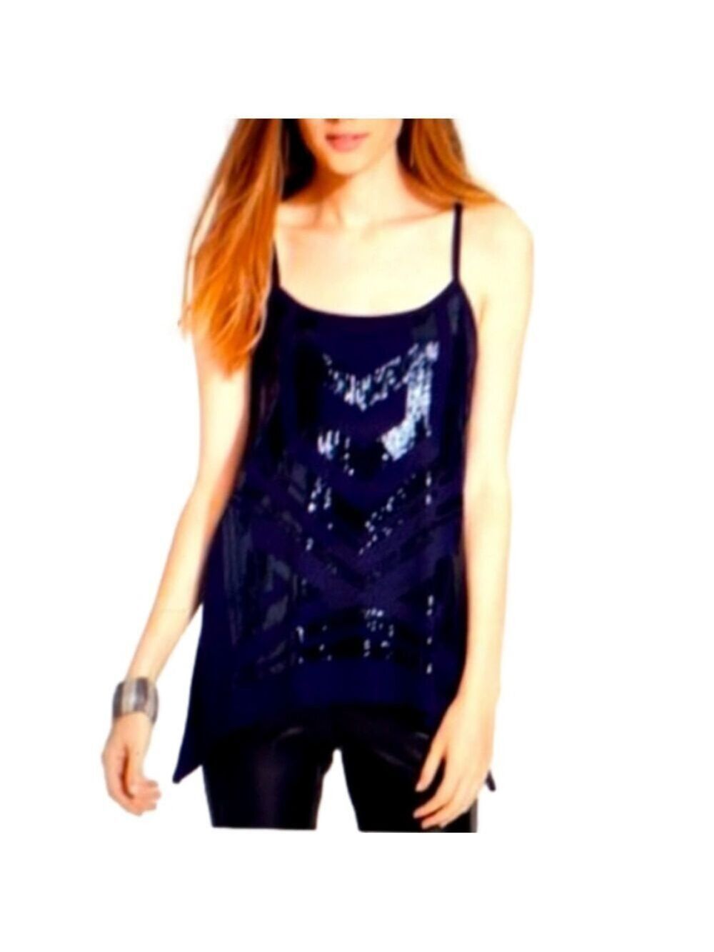 ALMOST FAMOUS SEQUIN TANK TOP SIZE SMALL